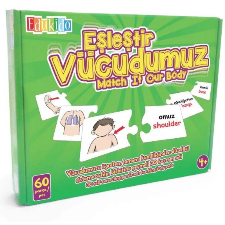 Vücudumuz Temalı 12 Okul Öncesi Etkinlik