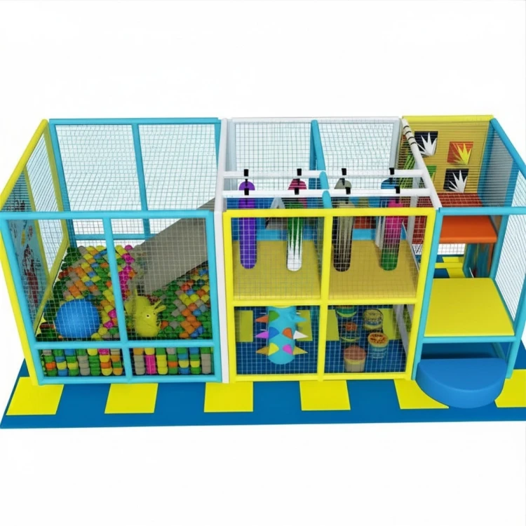 Top Havuzlu Fileli Soft Play Macera Oyun Alanı 500X200XH200