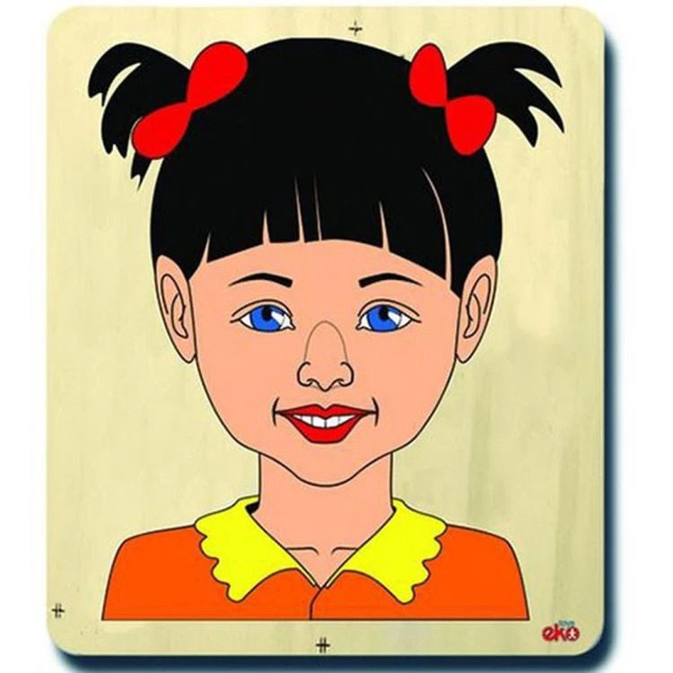 Yüzümüz Ahşap Puzzle