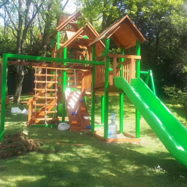 Ahşap Çocuk Oyun Parkı