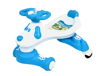 Köpek Figürlü Pedalsız Çocuk Arabası