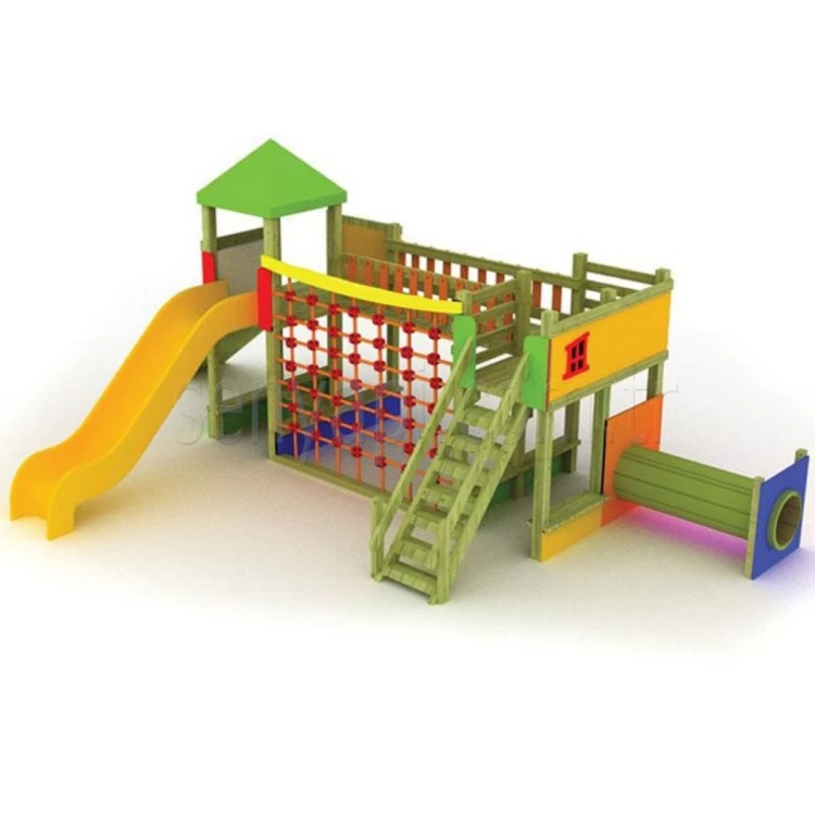 Ahşap Çocuk Oyun Parkı-52