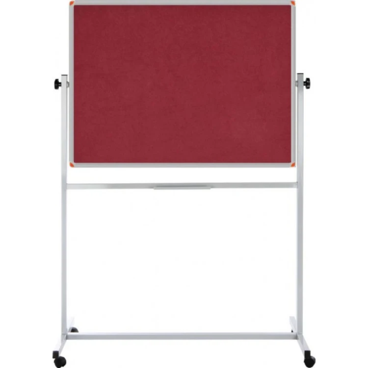 Ayaklı Döner Kumaş Pano Çift Taraflı 120x140 cm