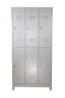 Metal Soyunma Dolabı 6 Kapaklı 97x36x200 cm