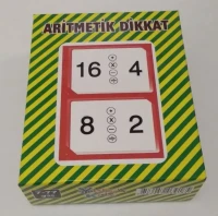 Aritmetik Dikkat Kart Oyunu