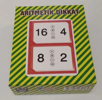 Aritmetik Dikkat Kart Oyunu