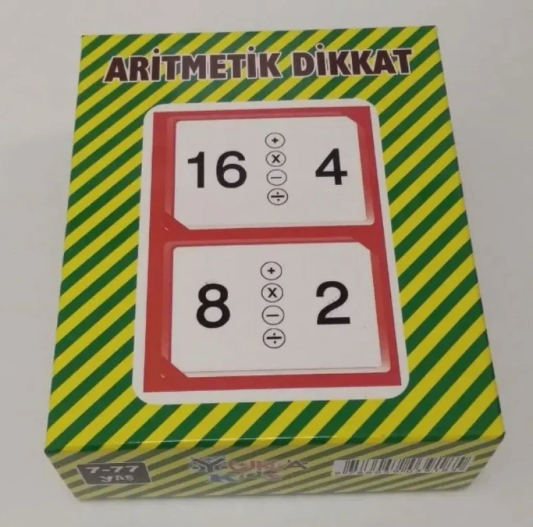 Aritmetik Dikkat Kart Oyunu