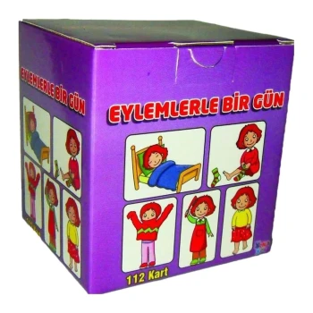 Eylemlerle Bir Gün Eğitim Kartları 112 Kart