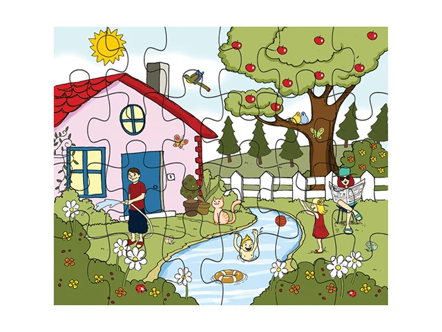 Mevsimler Puzzle Yaz 48 Parça
