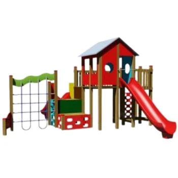 Ahşap Çocuk Oyun Parkı-3