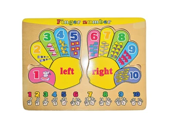 Eller ve Parmaklar Sayı Puzzle