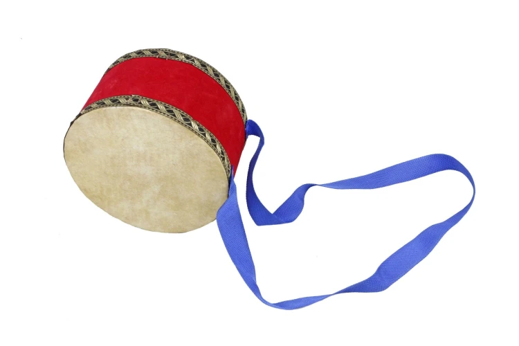 Askılı Ahşap Çocuk Davulu 17 cm