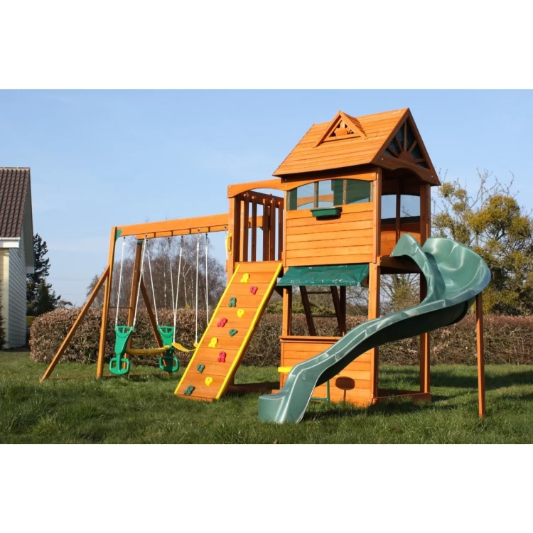 Ahşap Çocuk Oyun Parkı-32