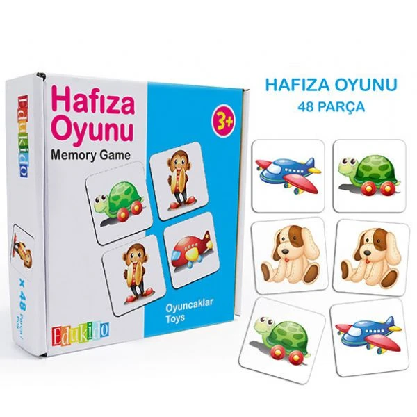 Hafıza Oyunu Oyuncaklar 48 Parça