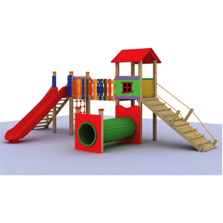 Ahşap Çocuk Oyun Parkı-30