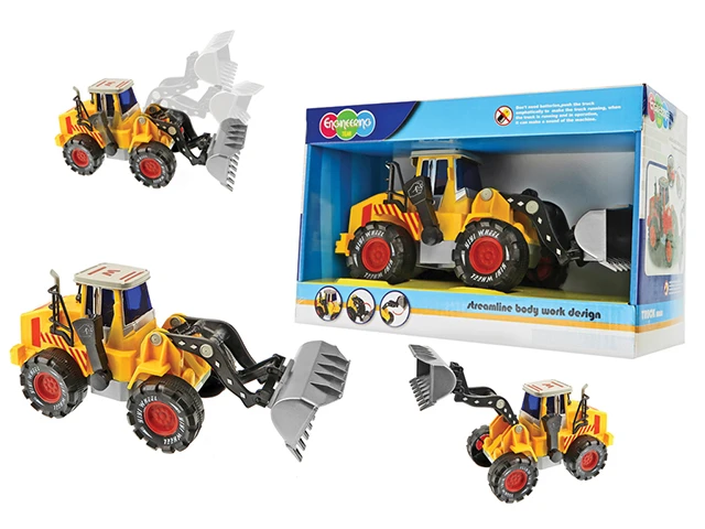 Lastikli Oyuncak Yükleyici Kepçe 26 cm