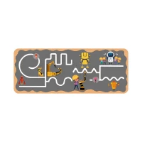 Robotik Desenli Duvar Kanal Çalışması