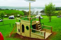 Ahşap Çocuk Oyun Gemisi