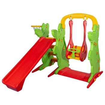 Anaokulu Kaydıraklı Salıncak Set A