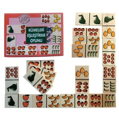 Küme Eşleştirme Oyunu 36 Kart