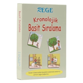 Kronolojik Sıralama Kartları 24 Parça