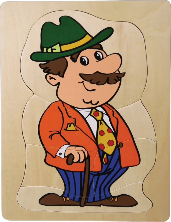 Katlı Dede Puzzle 4 Katman