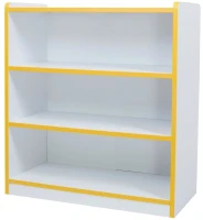 Sarı Kenarlı Açık Raflı Dolap 80x35x85 cm