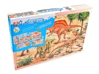 Dinozor Temalı Puzzle Seti 4x24 Parça