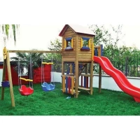 Ahşap Çocuk Oyun Parkı