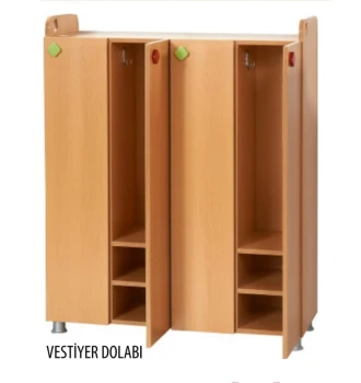 Mini Vestiyer Dolabı 50x35x120 cm