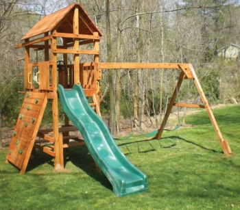 Tırmanma Duvarlı Kuleli Oyun Parkı 4,5x4,5 m