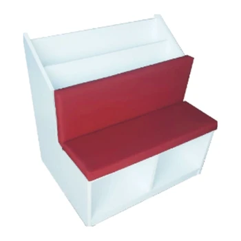 Banklı Kitaplık 80x60x80 cm
