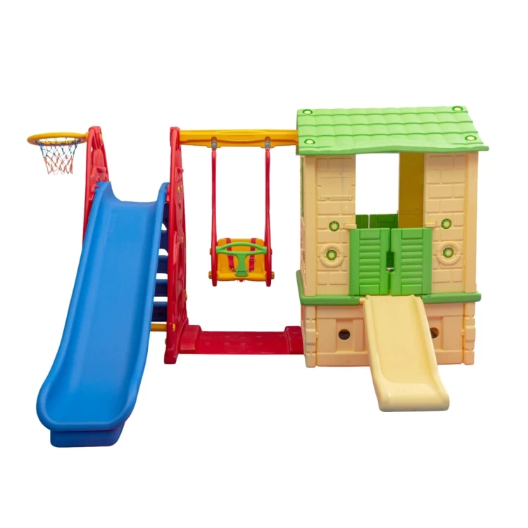 Anaokulu Plastik Büyük Set Ev Krem