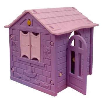 Plastik Tek Kapılı Ev Pembe