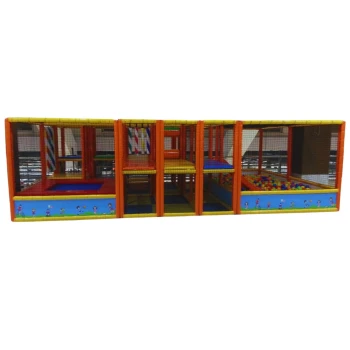 Trambolinli Top Havuzlu Soft Play Oyun Alanı 400X700XH200