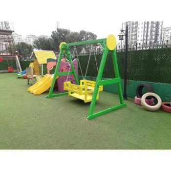 Ahşap Renkli Gondol Salıncak