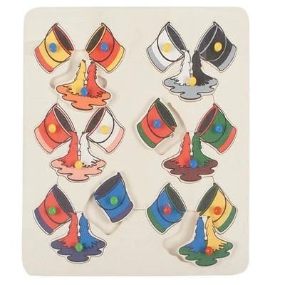 Kovalı Renk Karıştırma Puzzle 33x33 cm