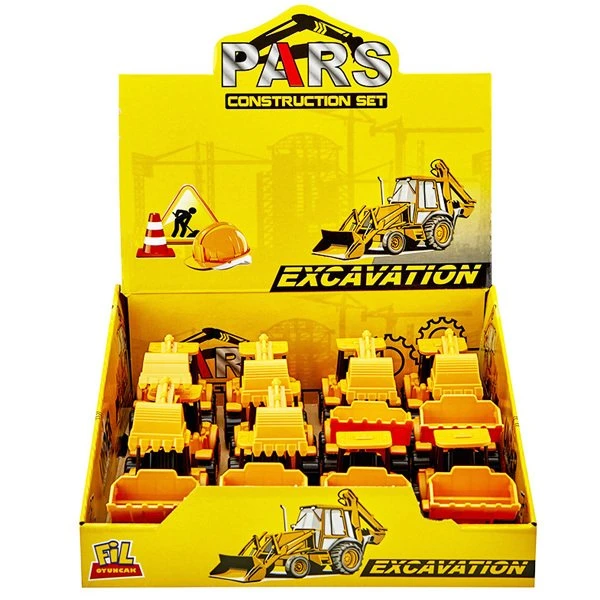 Sürtmeli Kepçe Dozer Araba 12'li Stand