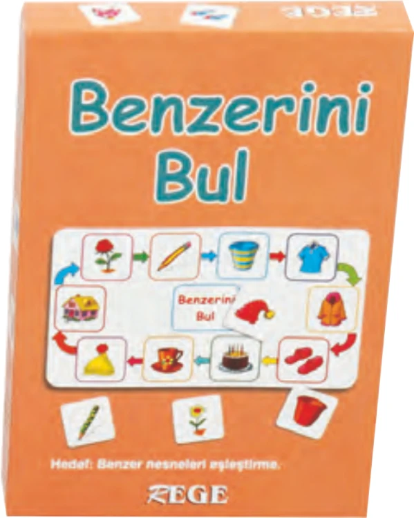 Benzerini Bul Kart Oyunu 40 Kart