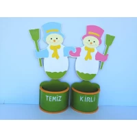 Anaokulu Kardan Adam Galoşluk