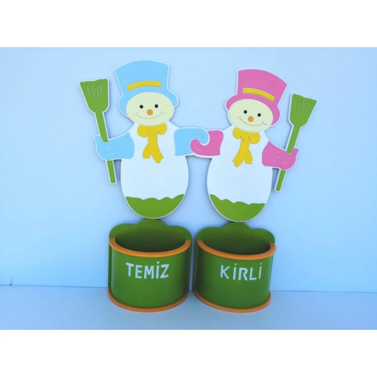 Anaokulu Kardan Adam Galoşluk