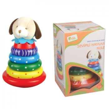 Köpek Başlıklı Ahşap Halka Kulesi