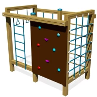 Ahşap Grup Tırmanma Parkuru