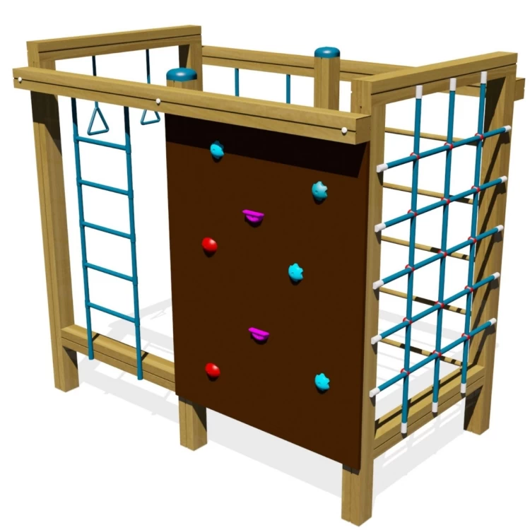 Ahşap Grup Tırmanma Parkuru
