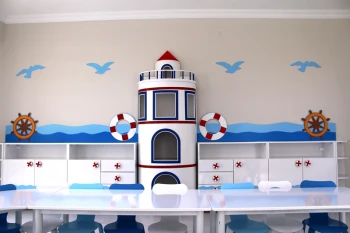 Deniz Feneri Dolap Seti 400 cm