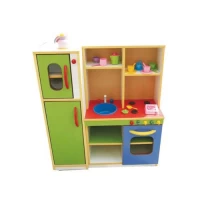 Ahşap Yeşil Mutfak