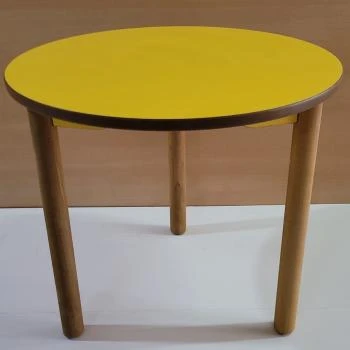 Yuvarlak 60 cm Bazalı Masa