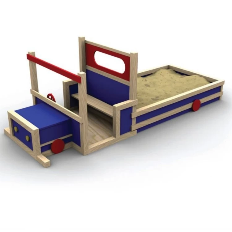 Anaokulu Ahşap Kum Havuzu