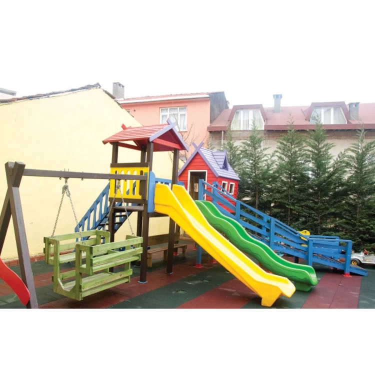 Ahşap Çocuk Oyun Parkı-44