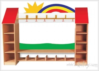 Gökkuşağı Çatılı Ayakkabılık ve Elbise Askılığı 180x37x170 cm